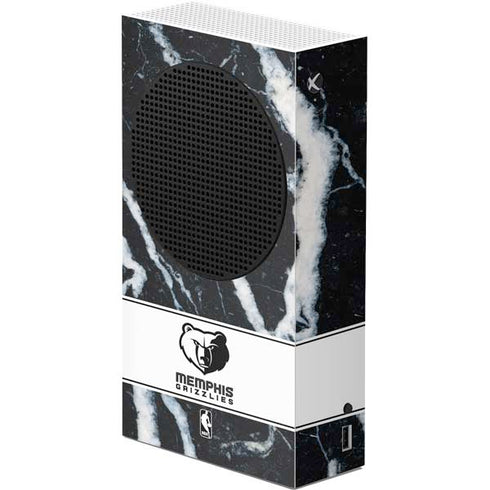 NBA Memphis Grizzlies Marble Xbox Series S Console Skin